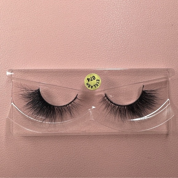 #74 Glam Faux Mink Strip False Eyelashes Set - Picture 2 of 2